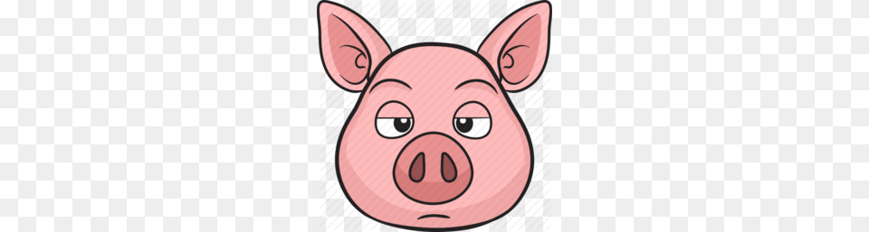 Porky Pig Scared Clipart, Animal, Mammal, Disk Png Image