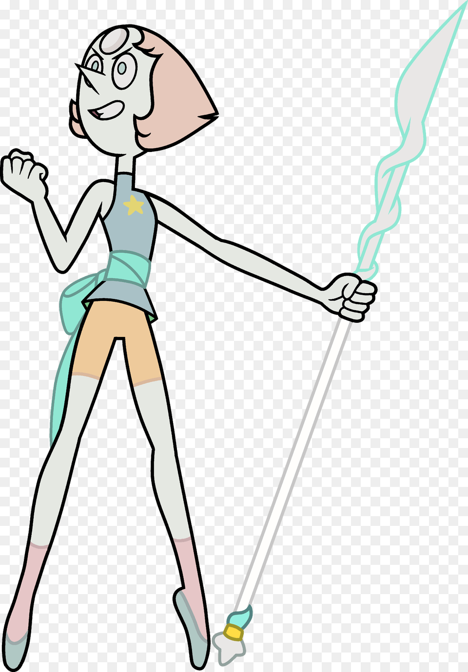 Porl Steven Universe Characters Pearl, Person, Blade, Knife, Weapon Free Png Download