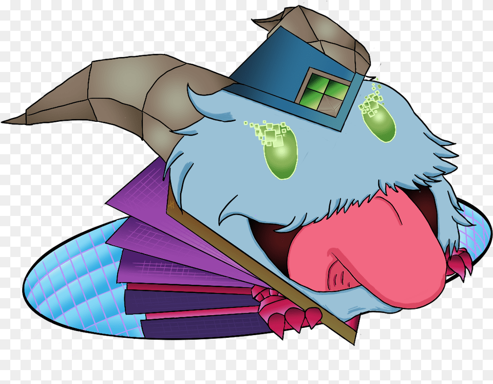 Poro Final Boss Cartoon, Art, Graphics, Animal, Fish Png Image