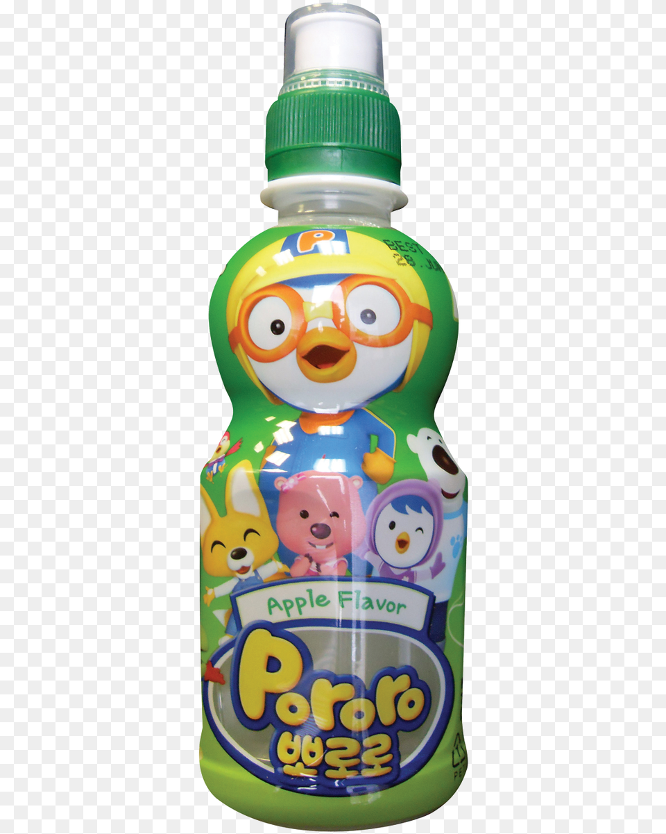 Pororo Apple, Bottle, Toy, Face, Head Free Png