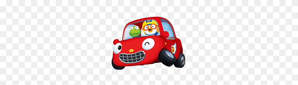 Pororo In A Car, Device, Grass, Lawn, Lawn Mower Png Image