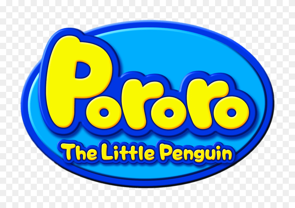 Pororo The Little Penguin Logo, Plate Png Image