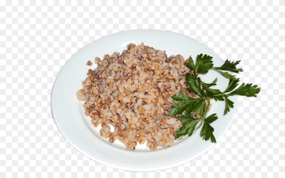 Porridge, Herbs, Plant, Plate, Food Free Png Download