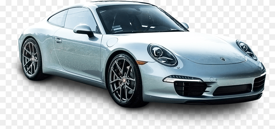 Porsche 911 Carrera White Car Alloy Wheel, Car Wheel, Machine, Spoke Png Image