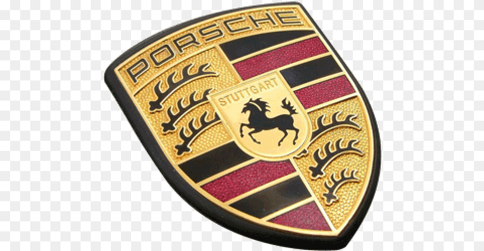 Porsche Center Wheel Caps, Badge, Logo, Symbol, Animal Free Transparent Png