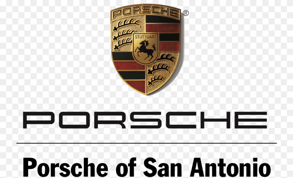 Porsche Logo Clipart Porsche San Antonio Logo, Badge, Symbol, Emblem Png