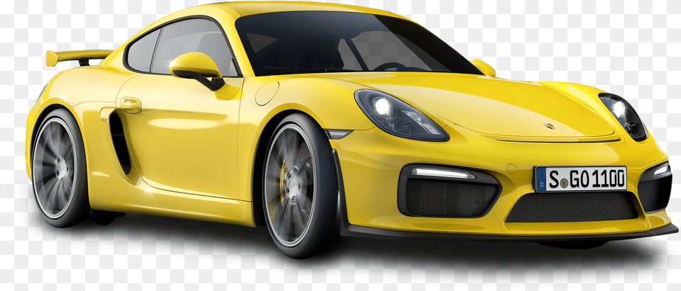 Porsche Vector Gt4 Picture Yellow Porsche, Alloy Wheel, Vehicle, Transportation, Tire Free Transparent Png