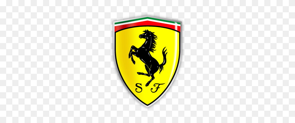Porsche Vs Ferrari Logos, Armor, Emblem, Logo, Symbol Png Image