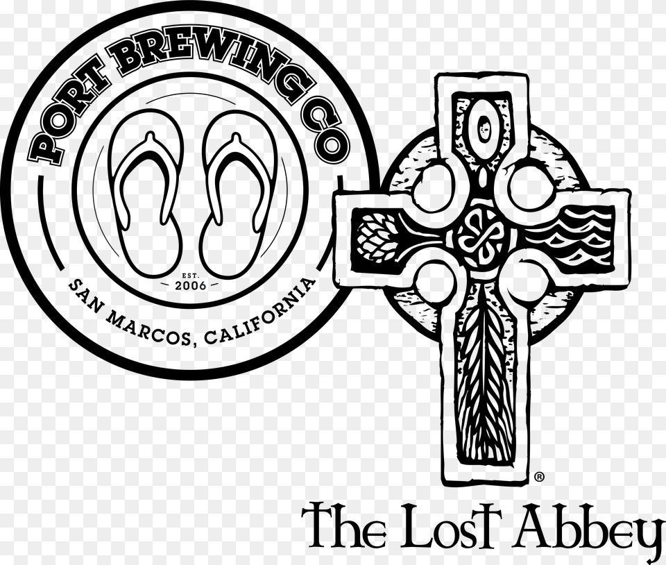 Port Brewing Lost Abbey, Stencil, Lighting Png Image