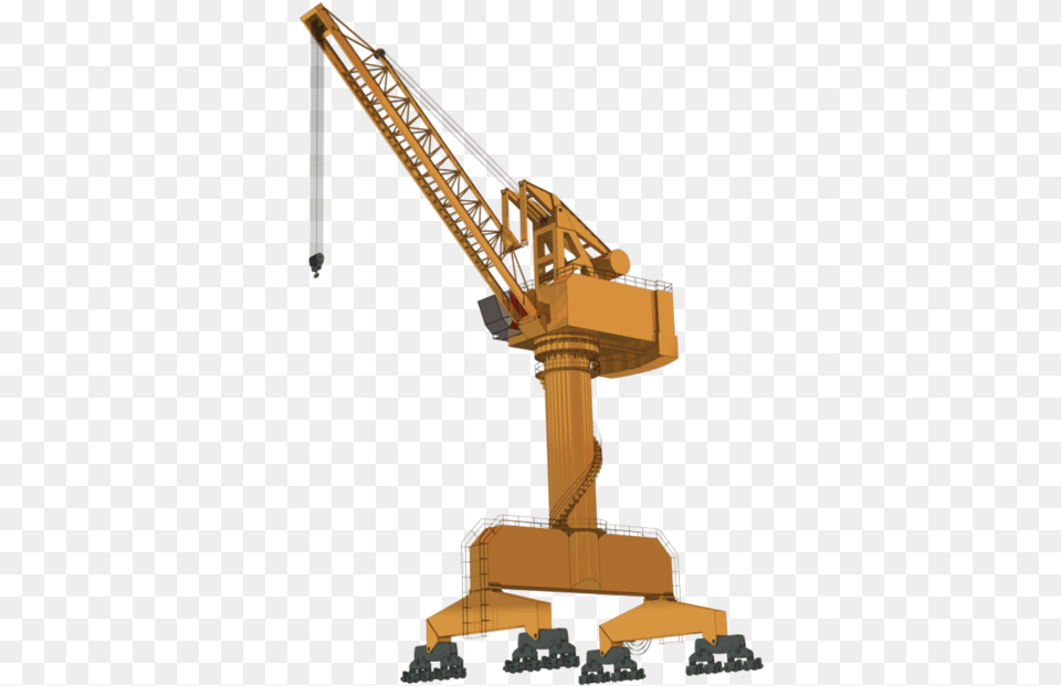 Port Crane, Construction, Construction Crane, Bulldozer, Machine Png