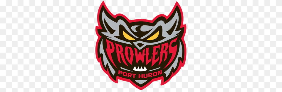 Port Huron Prowlers Logo, Emblem, Symbol, Dynamite, Weapon Free Png Download