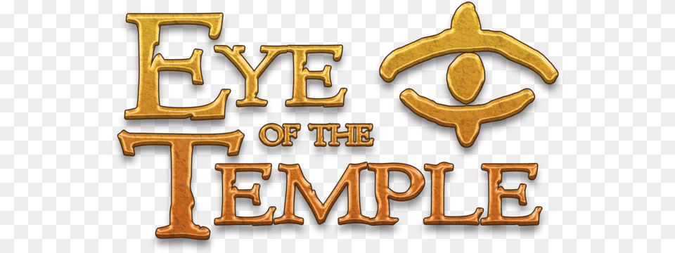 Port In Your Router For Eye Of The Temple Tan, Text, Logo, Gold, Treasure Free Transparent Png