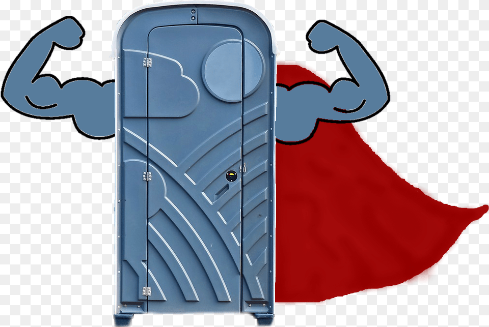 Porta Potty Porta Potties Superhero Sanitation Superhero Porta Potty Clipart, Electronics, Mobile Phone, Phone, Adult Png Image