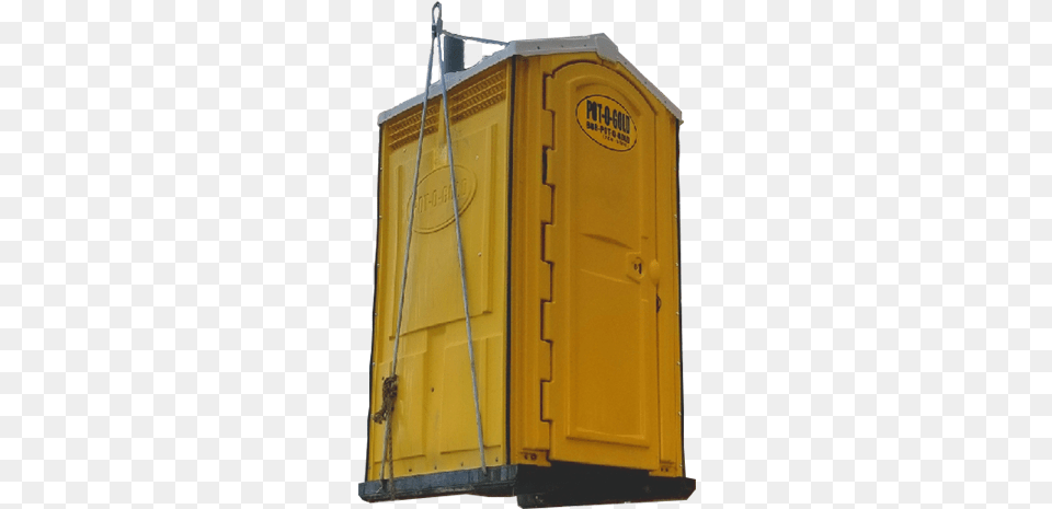 Porta Potty With Crane Hook Portable Toilet, Shipping Container, Box, Railway, Train Free Png Download
