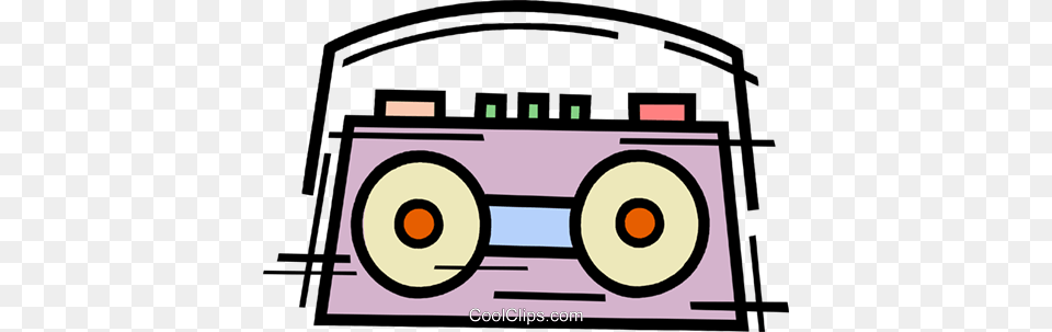 Portable Cassette Players Royalty Vector Clip Art, Electronics Png Image