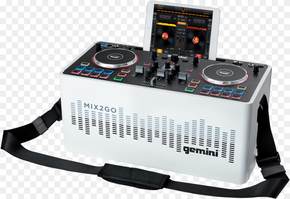 Portable Dj Mixer With Bluetooth Speaker Gemini Mix To Go, Electronics, Cd Player Png Image