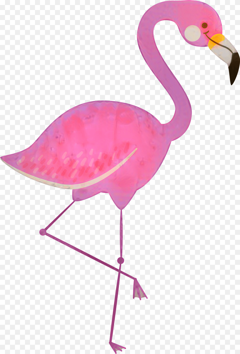 Portable Network Graphics Clip Art Plastic Flamingo Transparent Flamingo, Animal, Bird, Beak Free Png Download