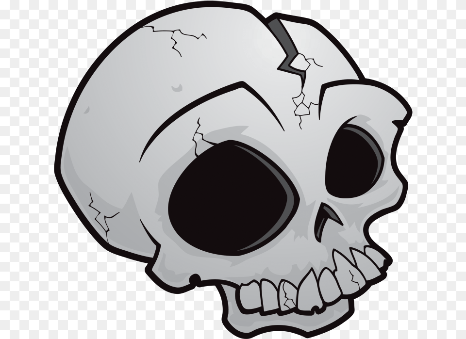 Portable Network Graphics Drawing Skull Vector Cartoon Skull Transparent Background, Art, Clothing, Hardhat, Helmet Free Png Download