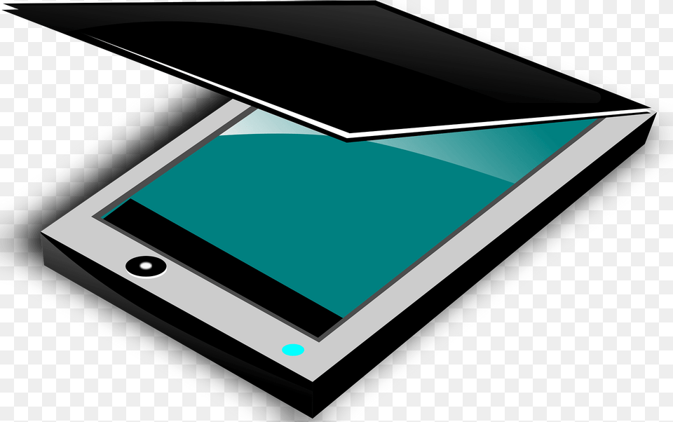 Portable Scanner Clipart, Computer, Electronics, Window, Tablet Computer Free Transparent Png