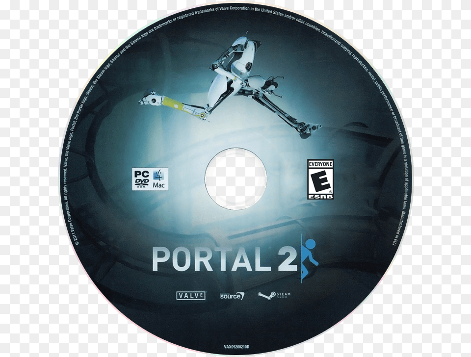 Portal 2 Details Launchbox Games Database Amos From The Choirgirl Hotel, Disk, Dvd, Aircraft, Airplane Png Image