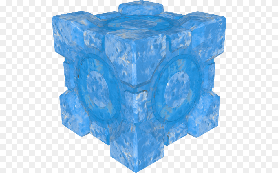 Portal 2 Gel Cube, Ice Png