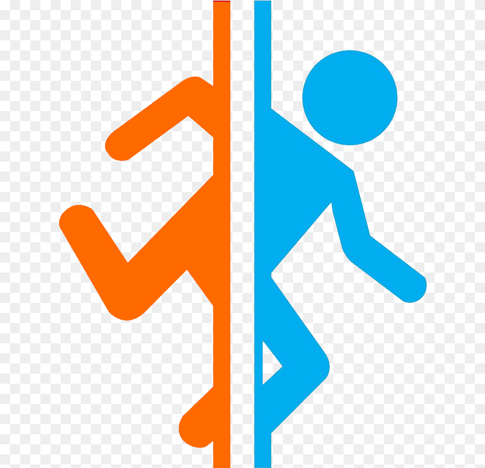 Portal 2 Logo, Sign, Symbol, Light, Traffic Light Png Image