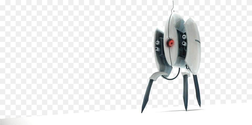 Portal 2 Turret Clothes Iron, Electronics, Blade, Dagger, Knife Free Transparent Png