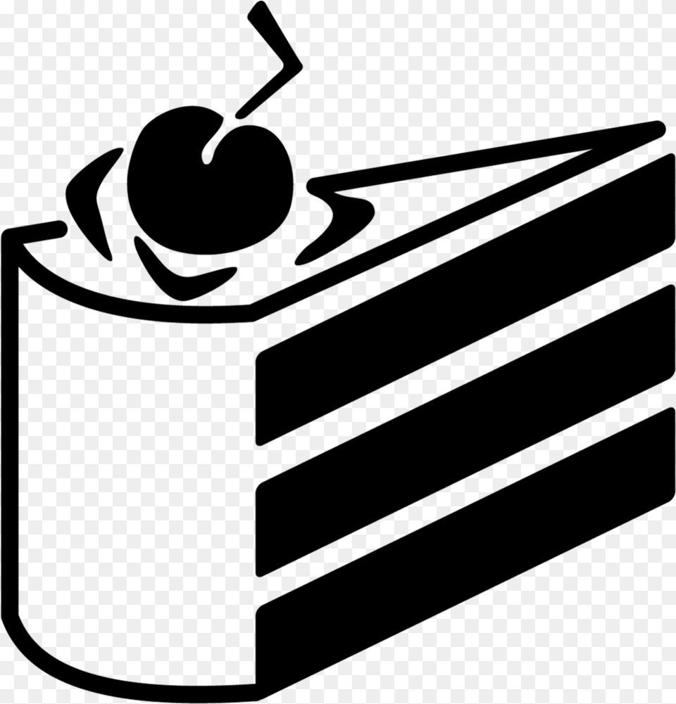 Portal Cake Sign, Gray Free Png