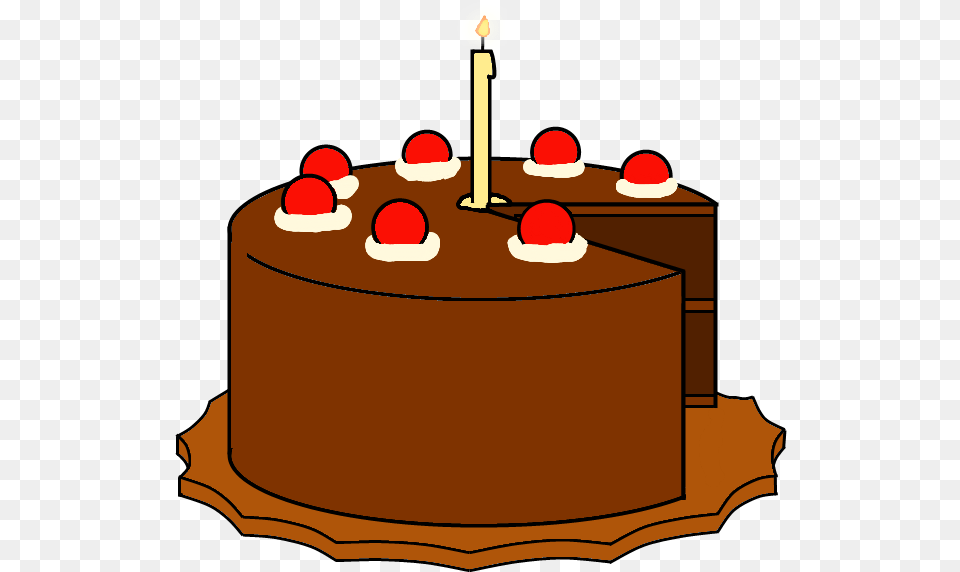 Portal Cake The With A Cake With A Piece Missing, Birthday Cake, Cream, Dessert, Food Free Transparent Png