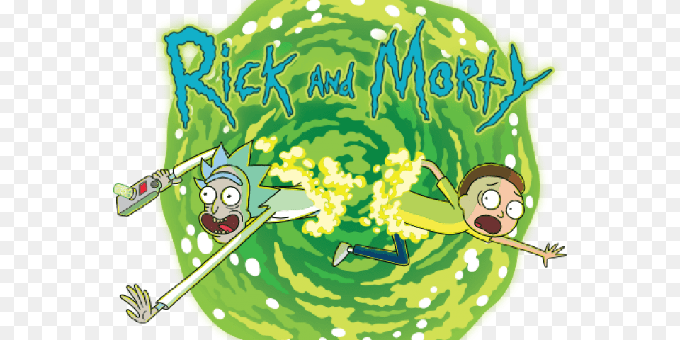 Portal Clipart Rick And Morty Do You Meme Rick And Morty Expansion Pack, Green, Grass, Plant, Face Free Png