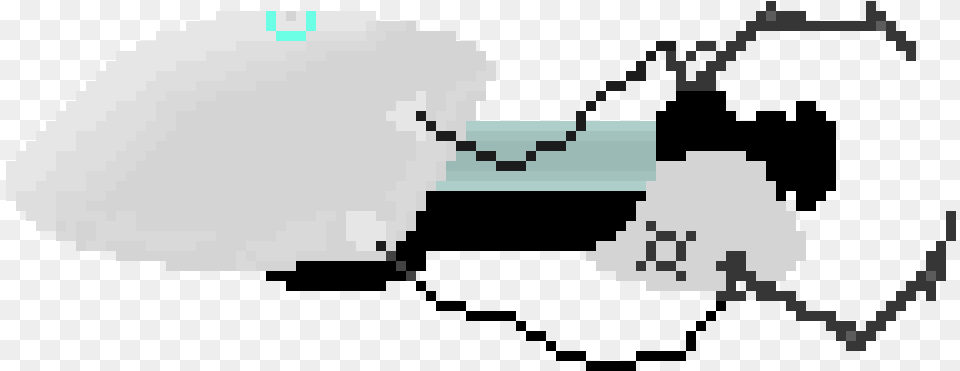 Portal Gun Blue Pixel Art, Bag, Clothing, Glove, Plastic Free Png