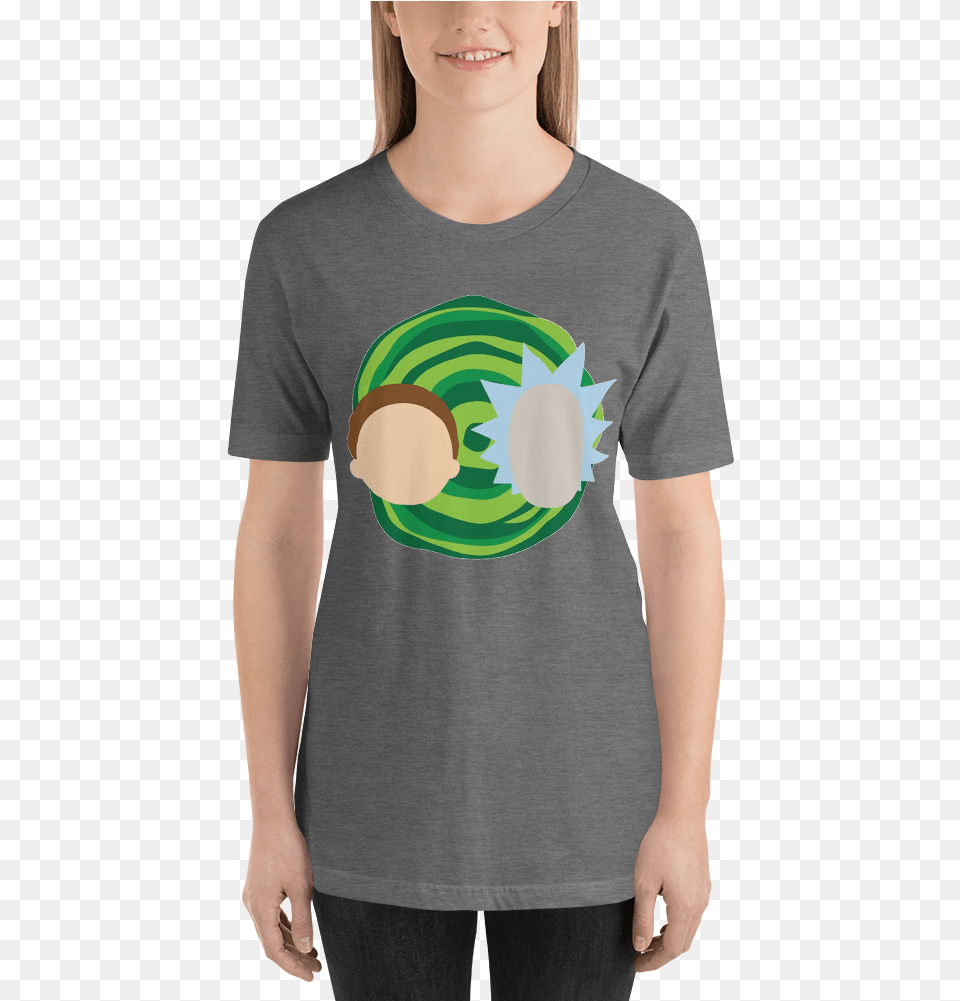 Portal Gun In Use Makeit Merch Shirt, Clothing, T-shirt, Person, Face Png