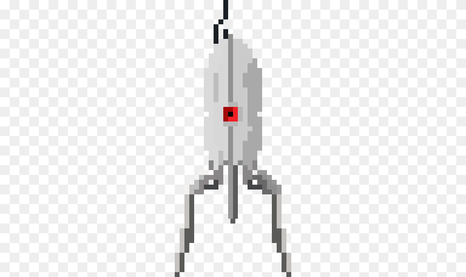 Portal Pixel Turret 8 Bit Portal Turret Free Transparent Png