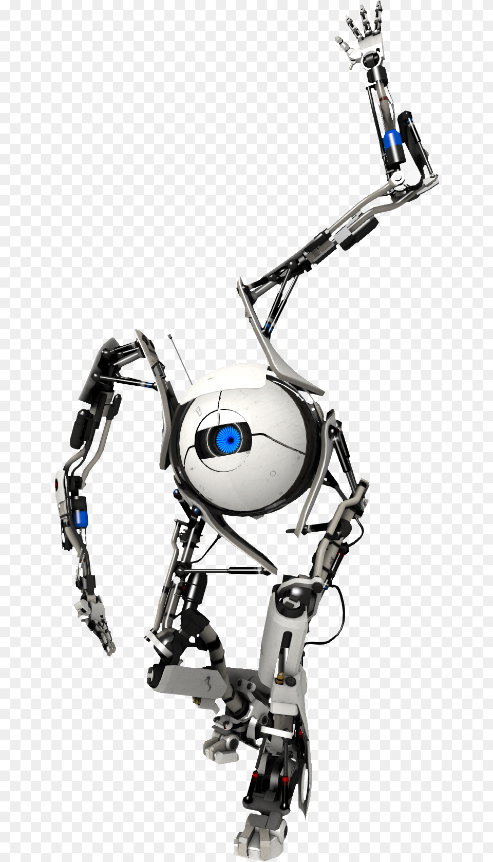 Portal Robot, Bow, Weapon Free Transparent Png