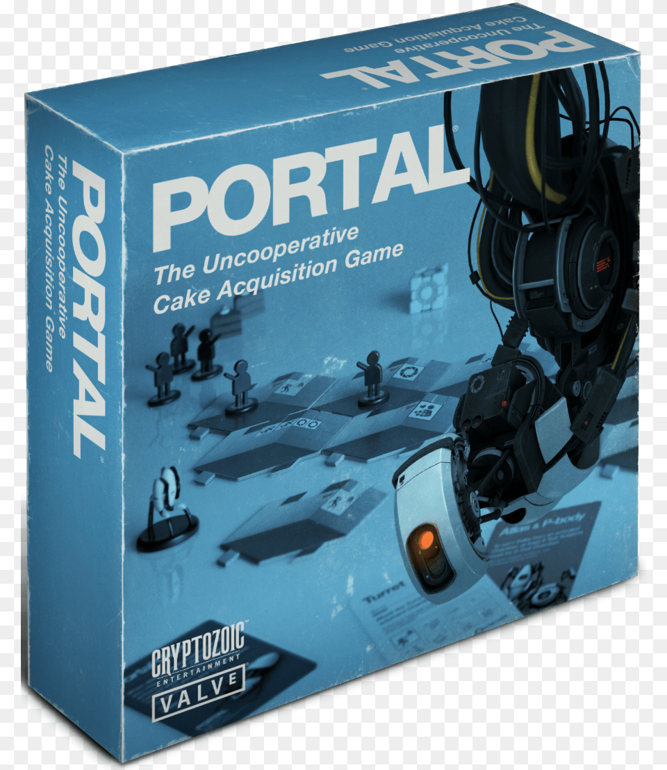 Portalgame Play The Uncooperative Portal Board Game, Box, Electronics, Headphones Png