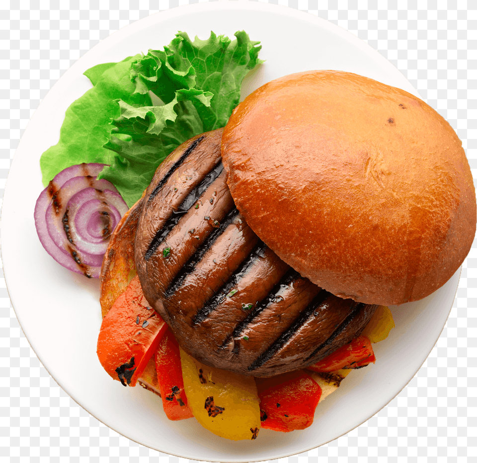 Portburge Red Onion, Burger, Food, Food Presentation, Plate Png