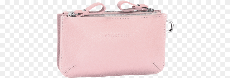 Porte Monnaie Cuir Longchamp Rose Poudre Taille Unique, Accessories, Bag, Handbag, Purse Free Png