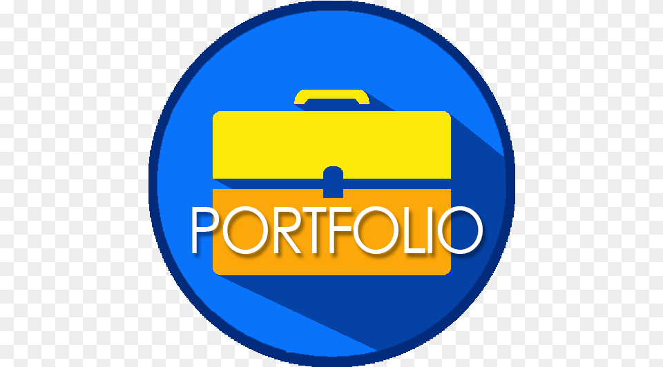 Portfolio Icon Circle, Bag, Disk Free Transparent Png