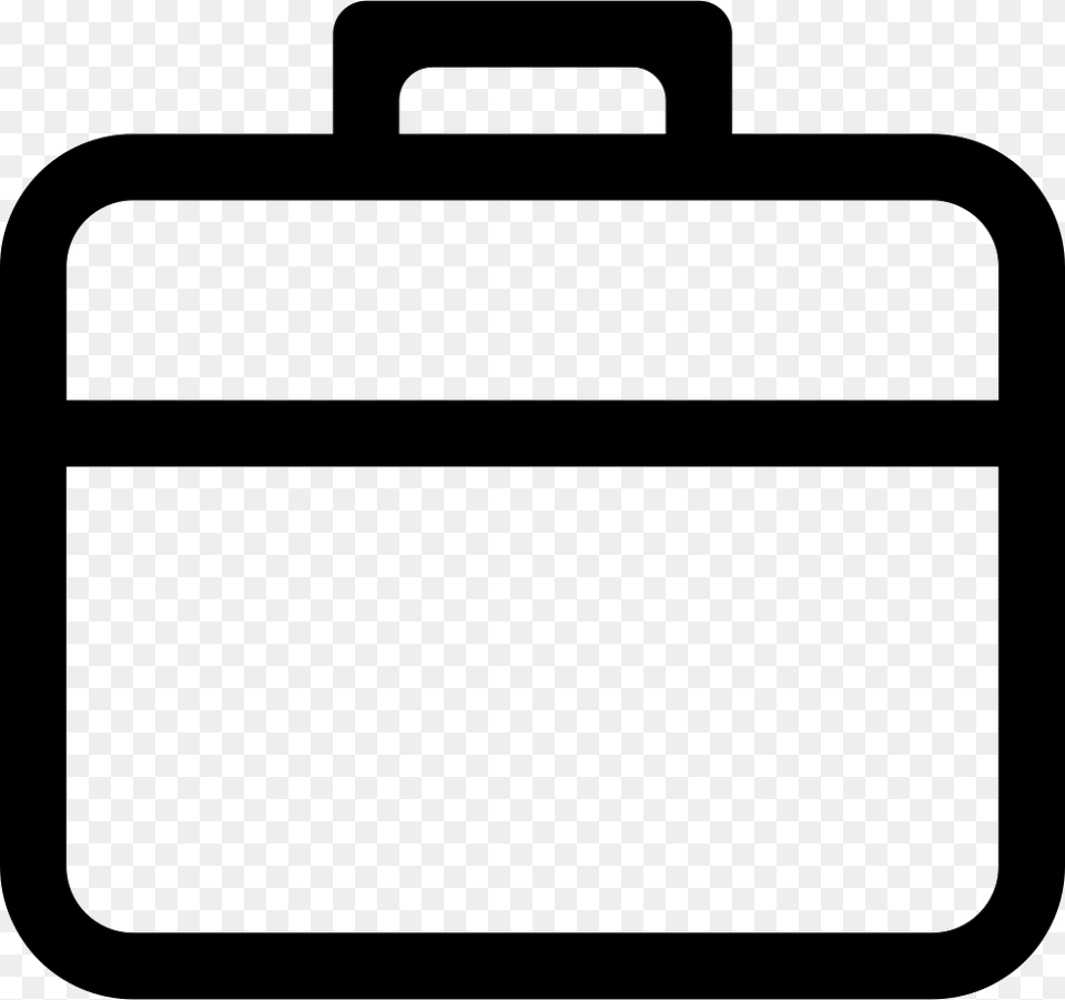 Portfolio Outline Icon Download, Bag, Briefcase, White Board Free Transparent Png