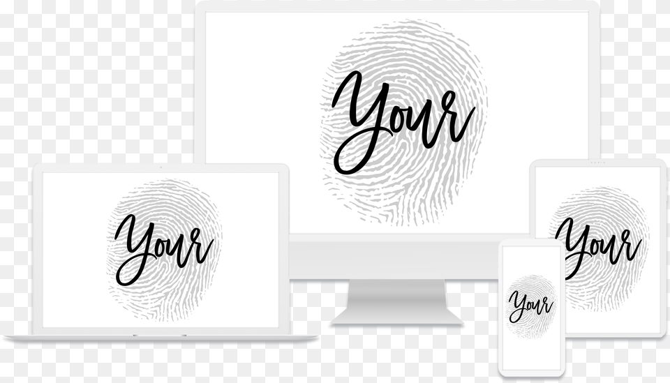 Portfolio Thumbprint Collective, Text, Handwriting Free Png Download