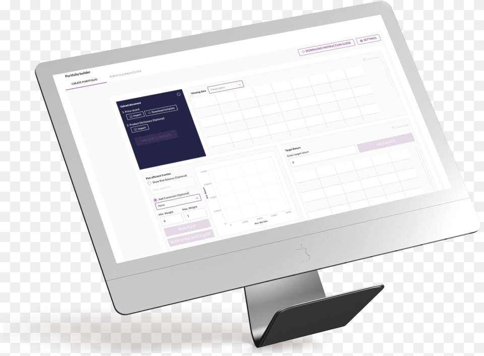 Portfoliobuilder Productimage Bambu Roboadvisory Computer Monitor, Electronics, Tablet Computer, Text, Page Free Png Download