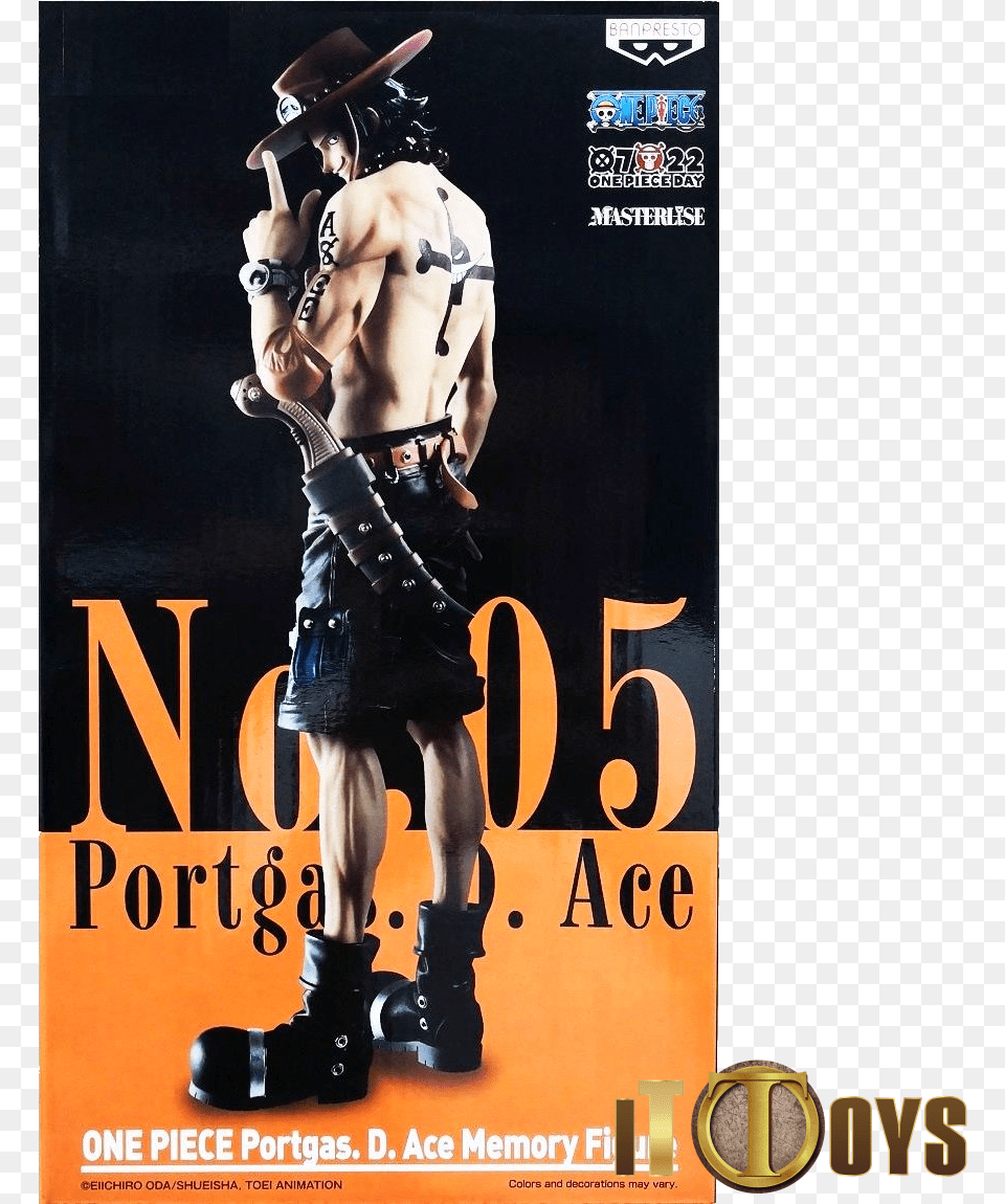 Portgas D Ace Best Edition One Piece Ichiban Kuji, Publication, Book, Adult, Person Png