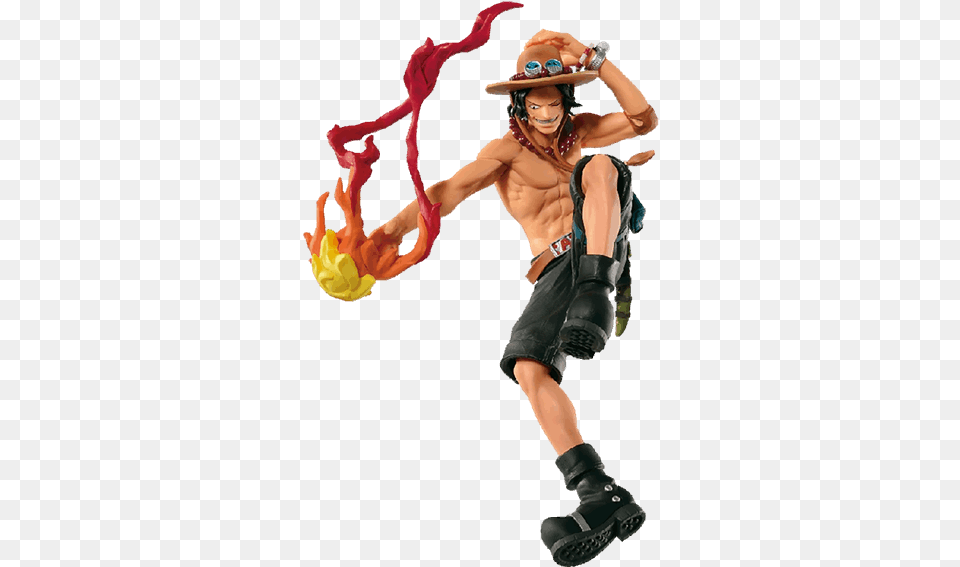 Portgas D Ace Figure Banpresto, Clothing, Costume, Person, Adult Png