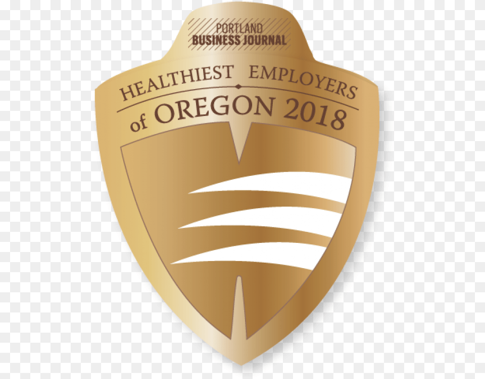 Portland Business Journal Healthiest Employers Of Oregon Emblem, Badge, Logo, Symbol Png Image