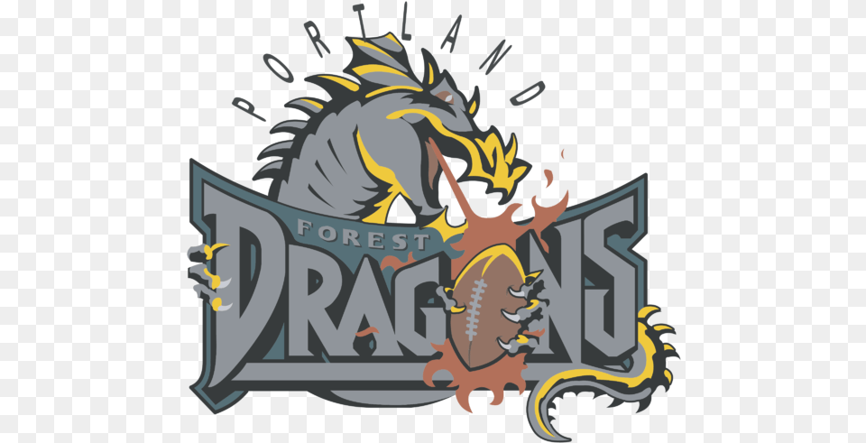 Portland Forest Dragons, Dragon Free Png Download