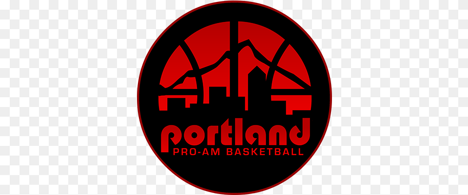 Portland Pro Am Basketball League Circle, Logo, Architecture, Building, Factory Free Transparent Png