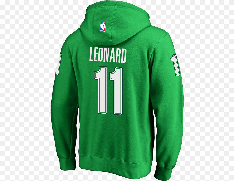 Portland Trail Blazers Meyers Leonard Men39s Green St Sweatshirt, Clothing, Hoodie, Knitwear, Sweater Png Image