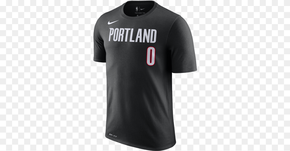 Portland Trail Blazers Nike Dry Men39s Nba T Shirt 39lillard39 Buccaneers T Shirts, Clothing, T-shirt, Jersey Free Transparent Png