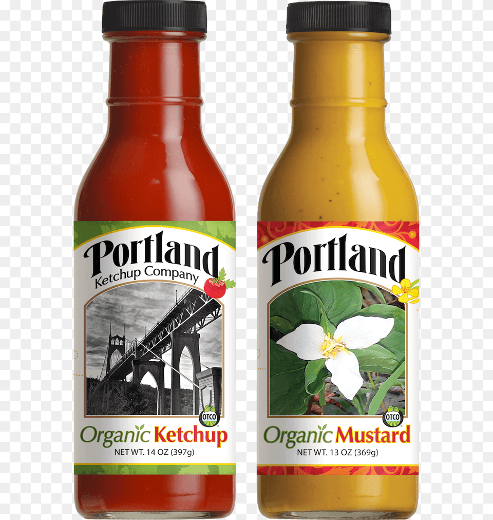 Portlandia Foods Portlandia Organic Portland Ketchup 14 Oz Bottle, Food Free Png