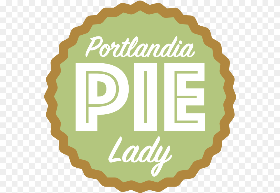Portlandia Pie Lady Label Free Png